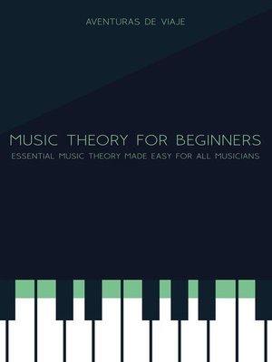 cover image of Music Theory for Beginners
